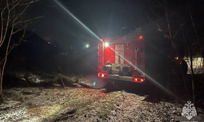 На пожаре под Веневом погиб мужчина