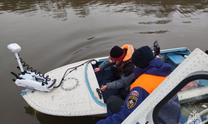 Под Тулой начали патрулировать Оку на судне на воздушной подушке