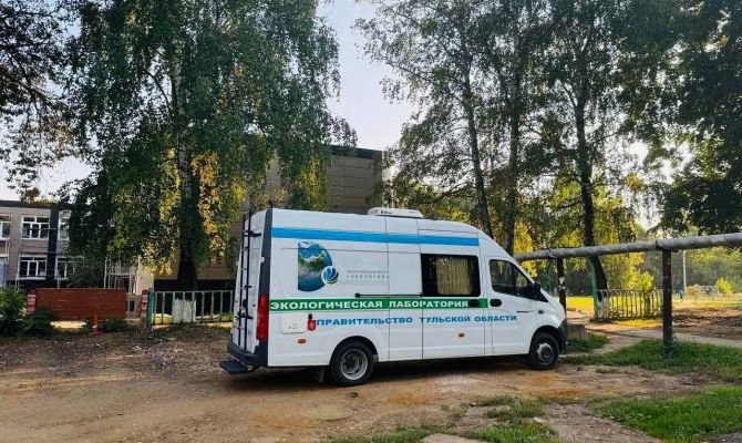В Веневском районе проверили качество воздуха
