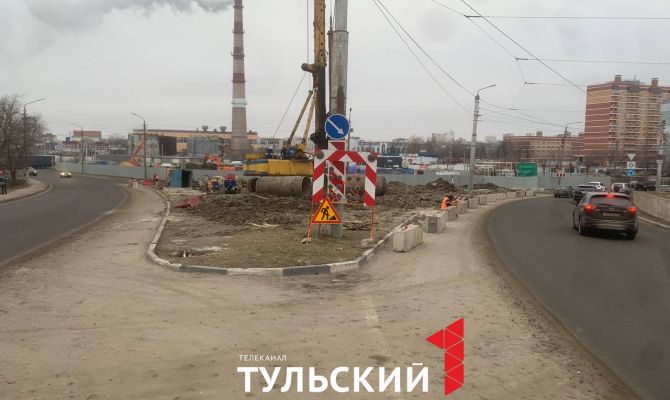 С 28 января в Туле будет изменено движение по улице Павшинский мост