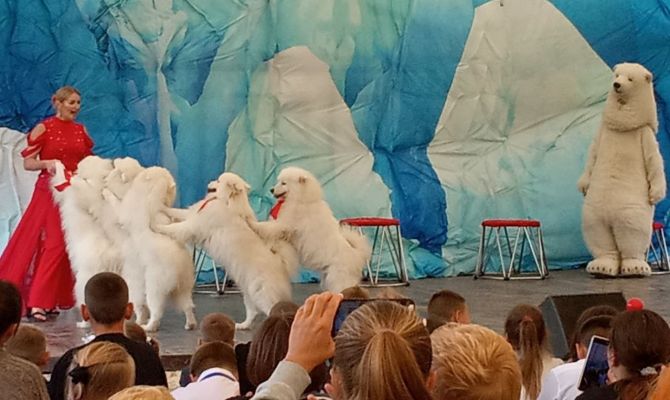 В Тульской области цирк проводит выездные представления