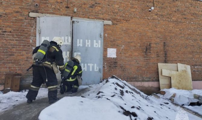 Условный пожар потушили в техникуме под Тулой в рамках учений