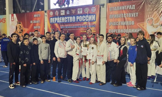 Тульские спортсмены заняли призовые места на первенстве России по рукопашному бою