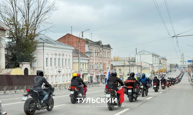 Тульским мотоциклистам напомнили о безопасности перед началом сезона