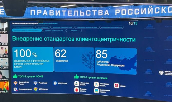 Тульская область вошла в ТОП-5 регионов по внедрению стандартов подхода к клиентам