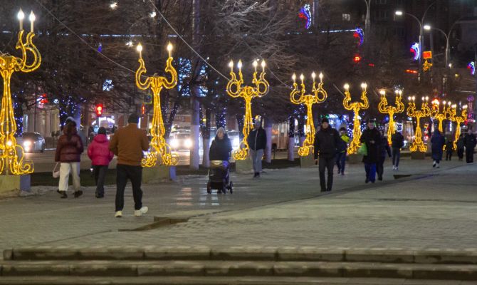 1 января в Туле будет до 3 градусов тепла