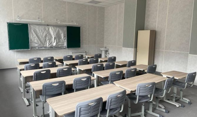 Тульская область завершает ремонт в мариупольском лицее