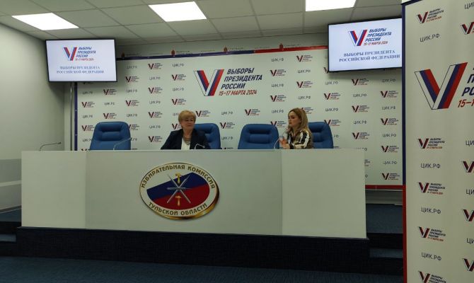 В Тульской области завершилось голосование на выборах Президента России