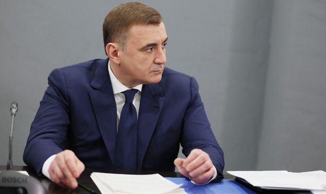 Помощник Президента Алексей Дюмин поздравил тульский "АКМ-Следж" с победой в Чемпионате России
