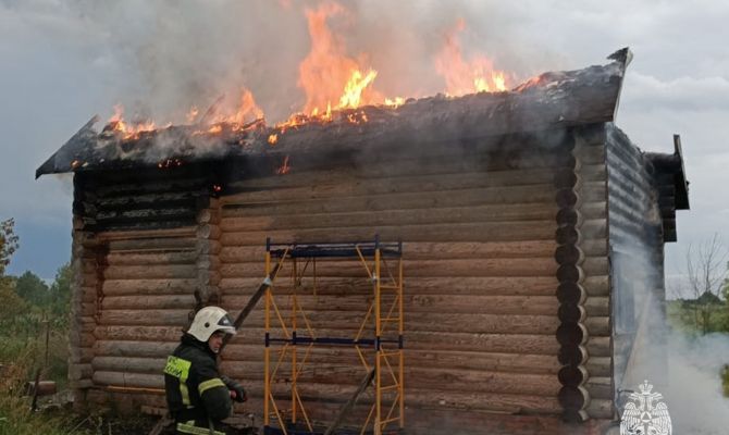 Сколько пожаров произошло в Тульской области за сутки