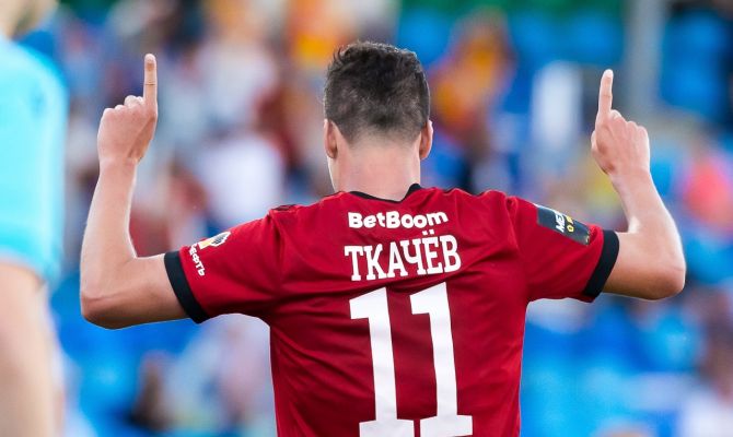 Сергей Ткачёв стал лучшим игроком Первой лиги в июле по версии МЕЛБЕТ