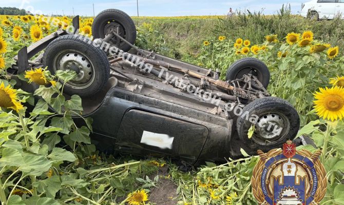 Под Плавском 51-летний мужчина пострадал в ДТП