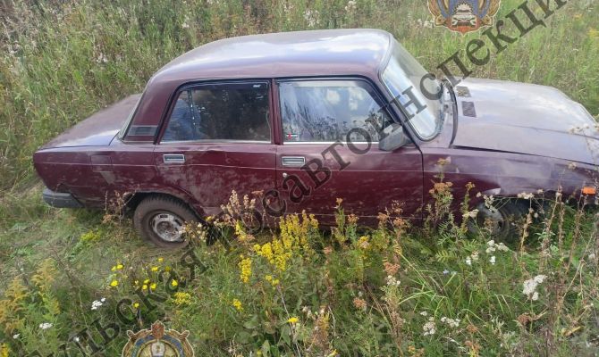 В Плавском районе легковушка врезалась в камаз во время обгона