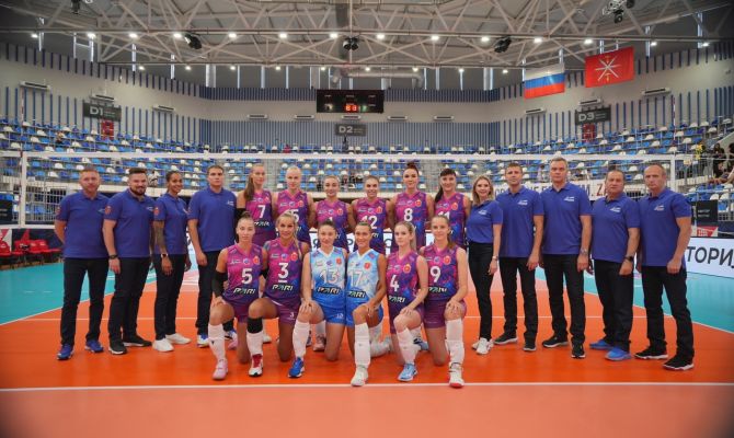 Волейболистки "Тулицы" всухую обыграли "Липецк" в 1 матче Предварительного этапа Кубка России