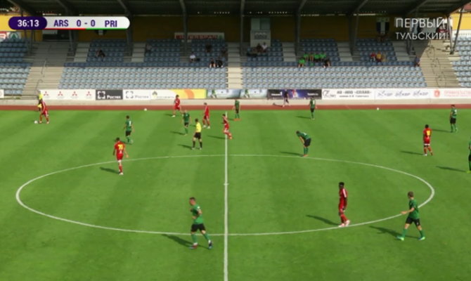  «Арсенал» - «Пршибрам»: как закончился первый тайм 