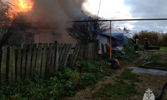 Сколько пожаров произошло в Тульской области за сутки