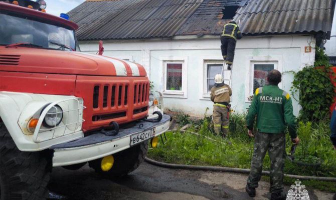 Сколько пожаров произошло в Тульской области за прошедшие сутки 