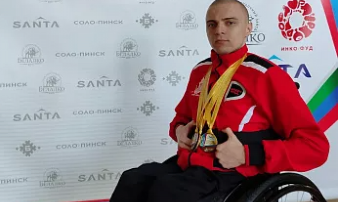 Пловец из Алексина занял первое место на Кубке Республики Беларусь