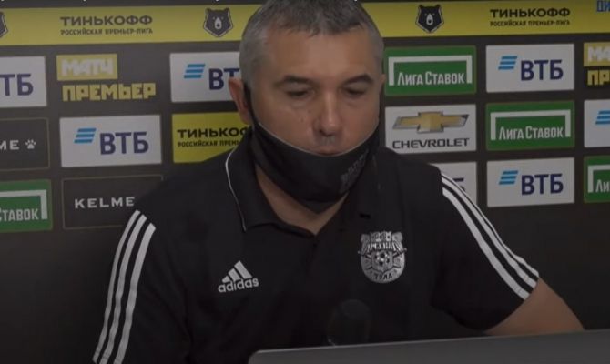 Сергей Подпалый об игре "Арсенала": "Заслуженная победа. Проявили бойцовский характер"