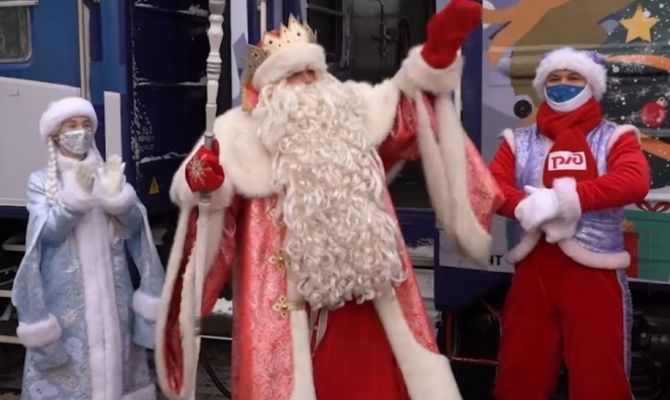 Cтал известен маршрут поезда Деда Мороза: когда он приедет в Тулу