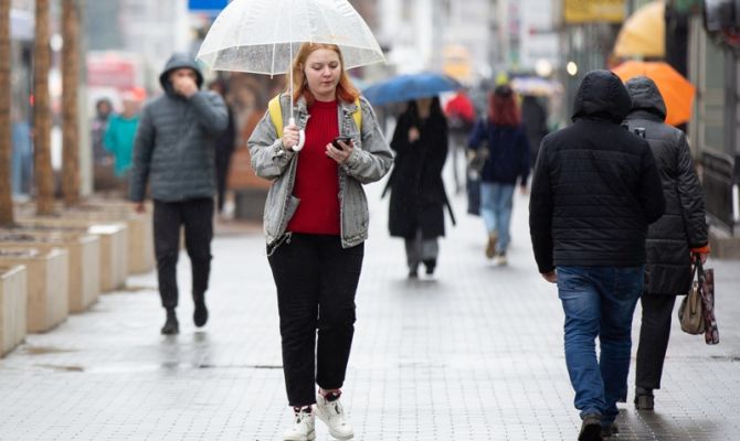Ночью 2 апреля в Туле будет небольшой дождь
