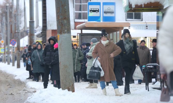 16 февраля в Тульской области продолжит идти сильный снег