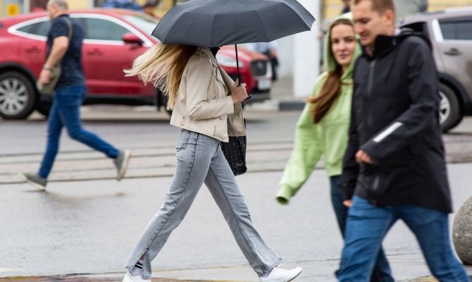 26 марта в Тульской области пройдет дождь и мокрый снег