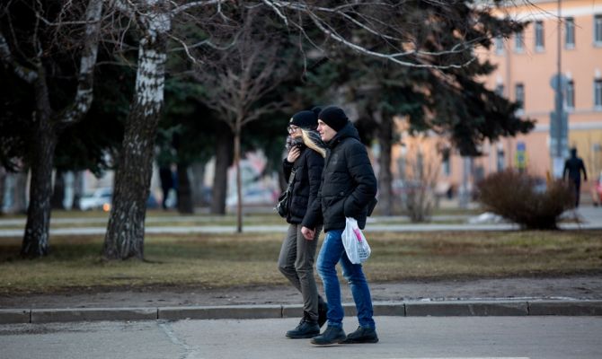 19 марта в Туле будет +2 градуса