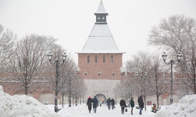 Вечером 1 февраля в Туле похолодает до -27