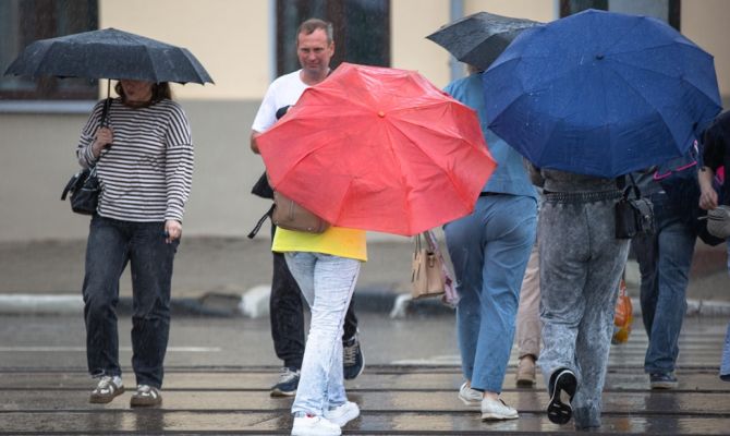 7 апреля в Туле пройдет небольшой дождь