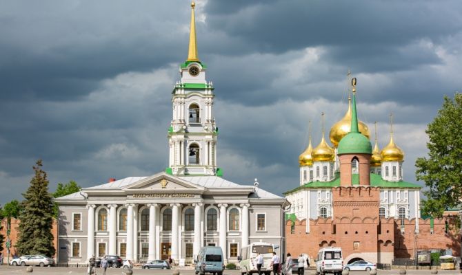 В Тульской области объявлено метеопредупреждение из-за грозы 