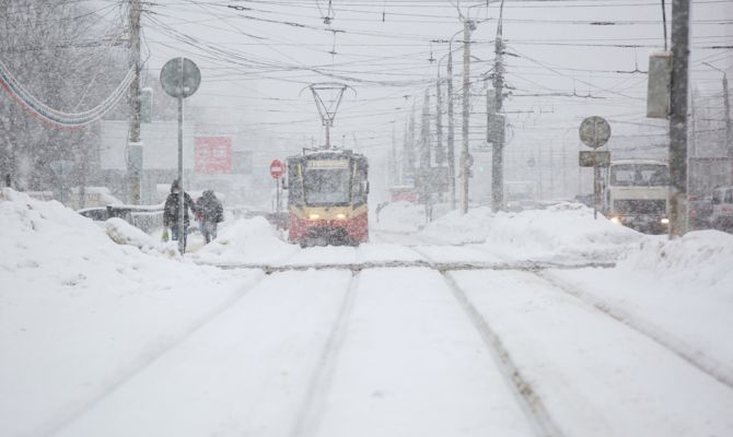Вечером 28 января в Туле ожидается сильный снег