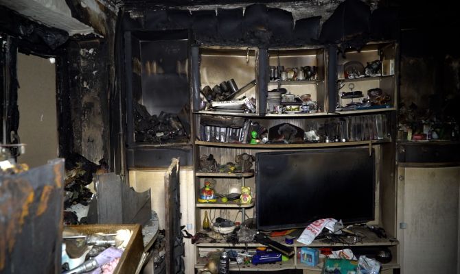 Ничего не осталось: пожар под Тулой уничтожил несколько квартир