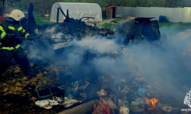 Стало известно, сколько пожаров произошло в Тульской области за сутки