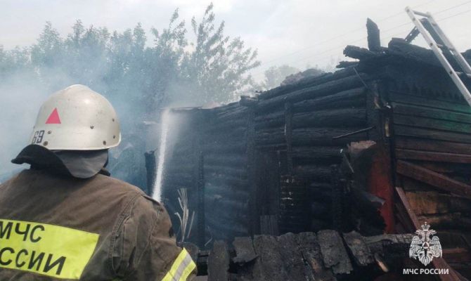 Сколько пожаров произошло в Тульской области за сутки
