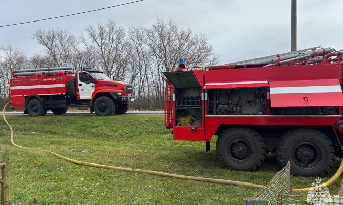 За сутки тульские спасатели потушили семь пожаров