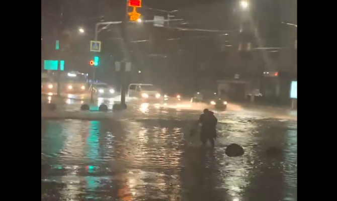 Кто виноват: в районе Московского вокзала в Туле произошел потоп