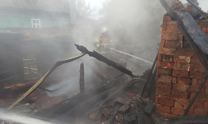 30 сентября на пожаре в Тульской области погиб неизвестный