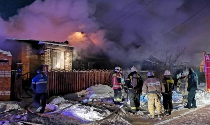На пожаре в Туле погиб человек