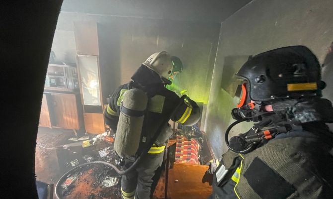 В Новомосковске на пожаре погибла 65-летняя женщина