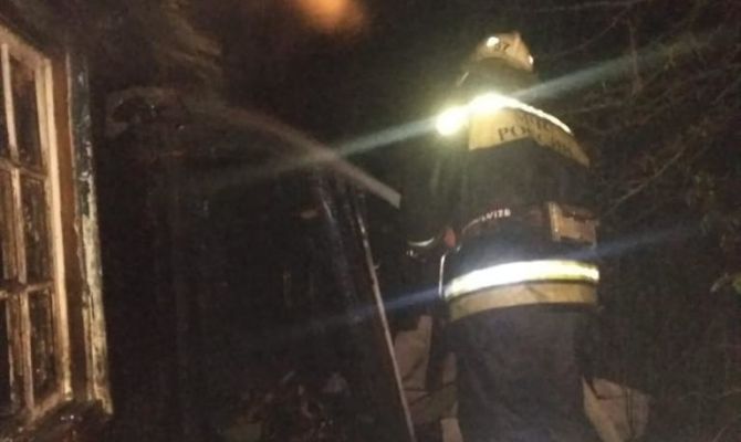 В Новомосковске на пожаре погиб 67-летний мужчина