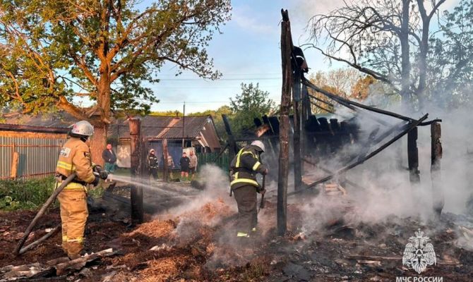 Сколько пожаров произошло в Тульской области за сутки