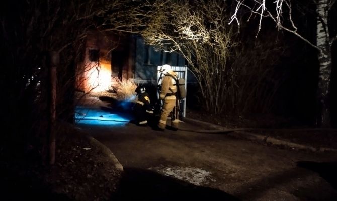 В Тульской области произошел третий серьезный пожар за сутки