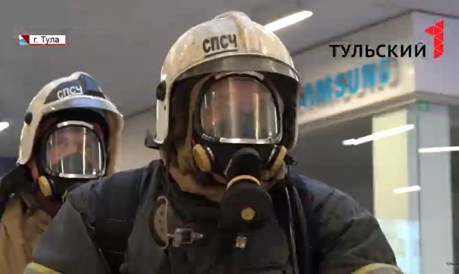 Как тульские спасатели отрабатывают свои навыки на учениях