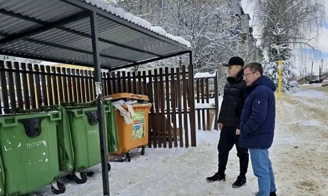 В Туле организован своевременный вывоз мусора в праздники