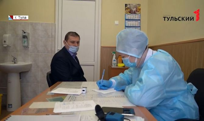 На Тулаточмаше организовали кабинет вакцинации от коронавируса