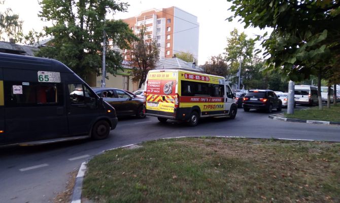 Вечером 26 августа Тулу "сковали" пробки