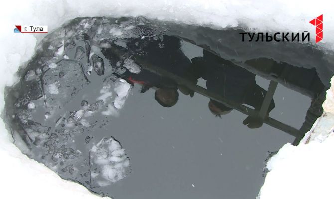 Тульские "моржи" готовятся к купанию в Крещенскую ночь