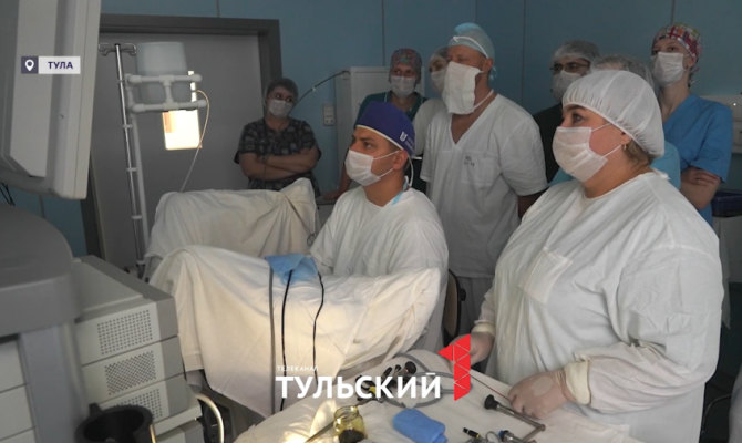 В Туле начали удалять аденому предстательной железы при помощи лазера