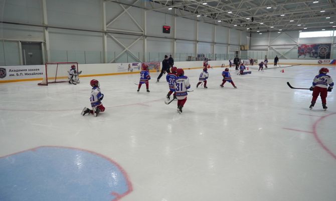Тульская "Академия Михайлова" приглашает будущих звезд хоккея на бесплатные тренировки